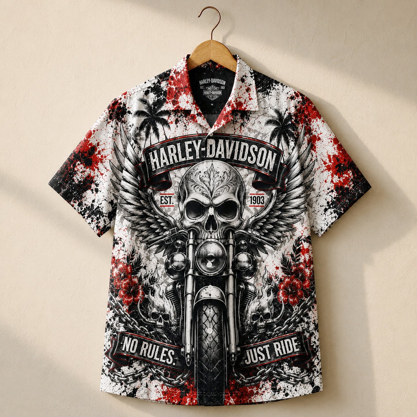 PREMIUM HLDV HAWAIIAN SHIRT LDQ1