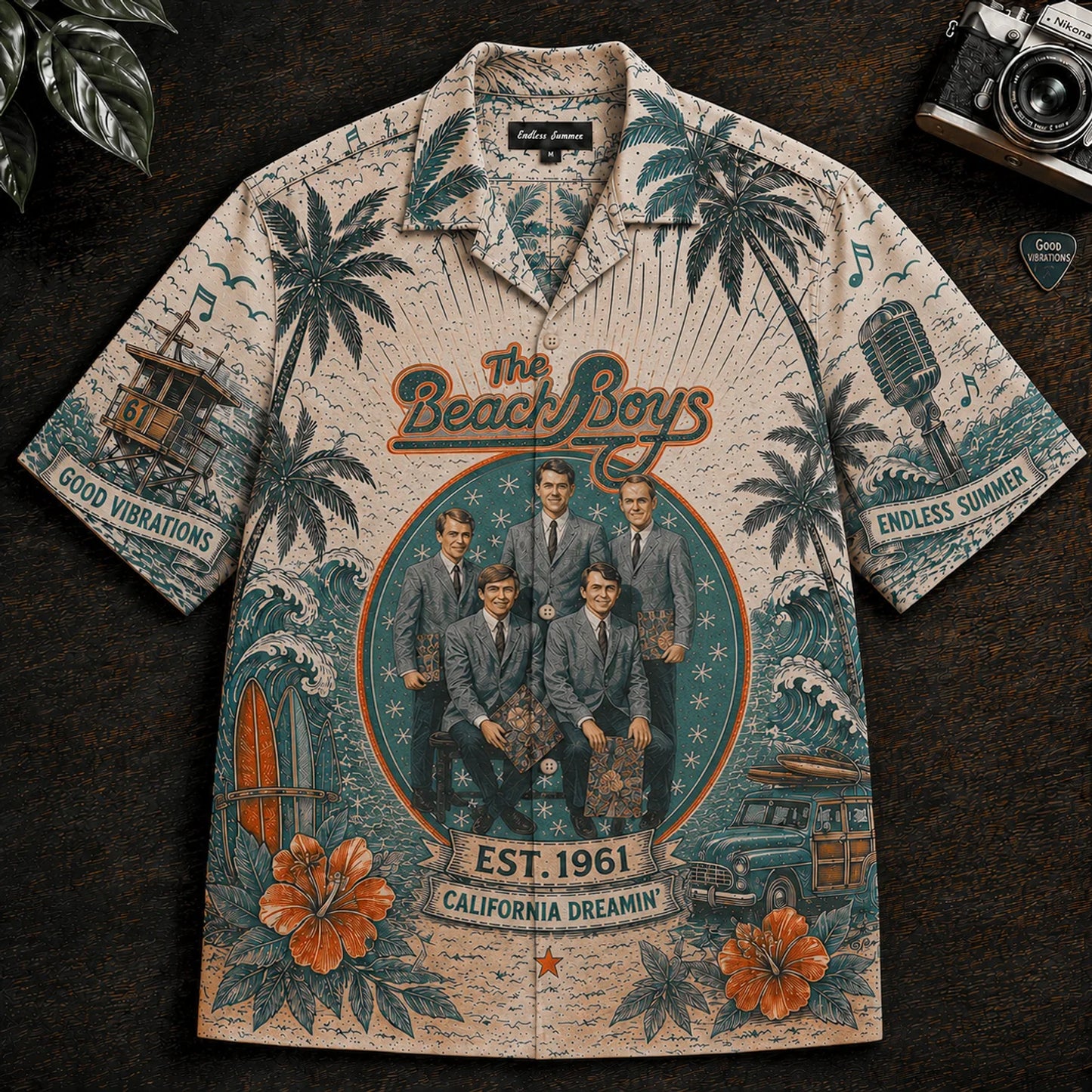 PREMIUM TBT HAWAIIAN SHIRT LDQ1