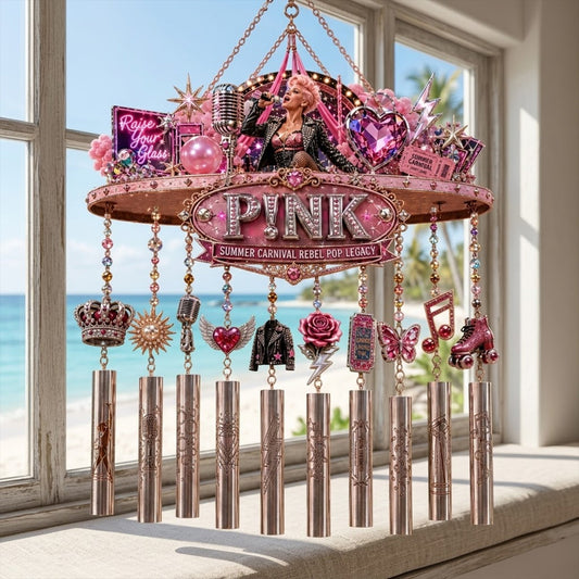 Premium PNK Wind Chime TTNL