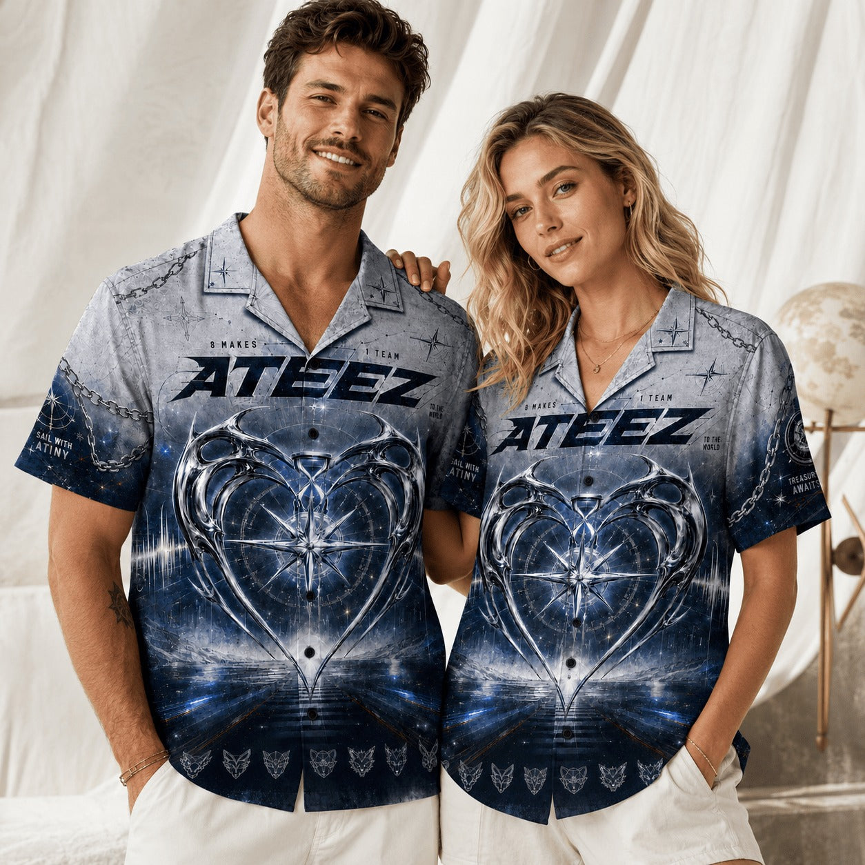 PREMIUM ATZ HAWAIIAN SHIRT NTNA
