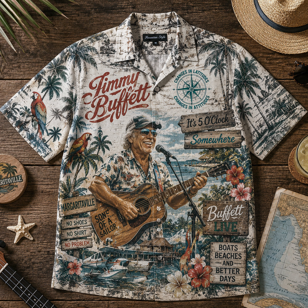 PREMIUM JBT1 HAWAIIAN SHIRT