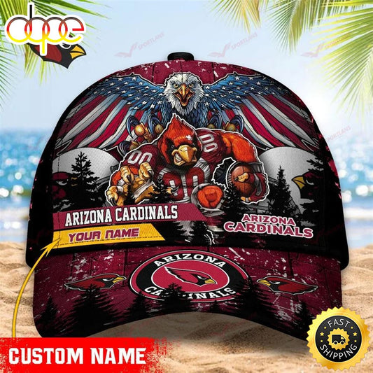 Arizona Cardinals Nfl Cap Personalized