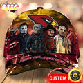 Arizona Cardinals  Nfl Personalized Trending Cap Mixed Horror Movie Characters