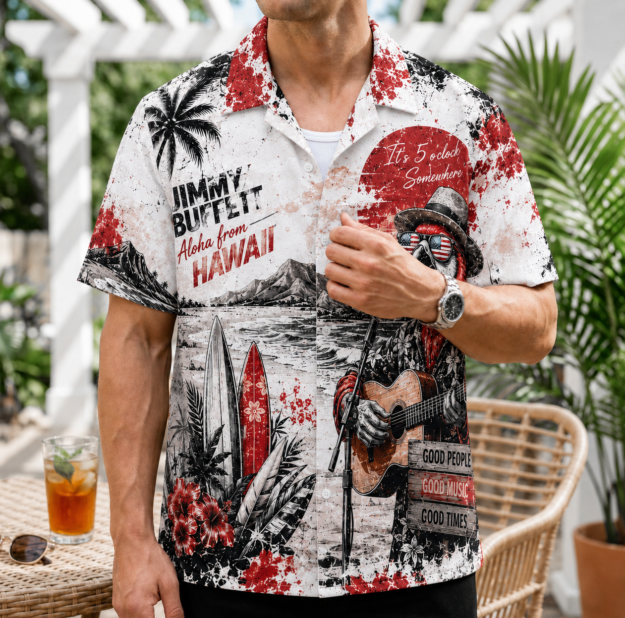 PREMIUM JBT3 HAWAIIAN SHIRT