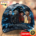 Carolina Panthers  Nfl Personalized Trending Cap Mixed Horror Movie Characters