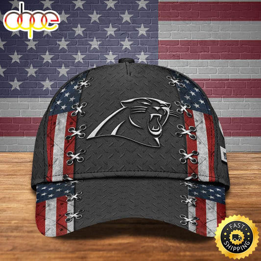 Carolina Panthers Personalized Your Name NFL Football Cap