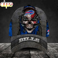 Custom Name Buffalo Bills NFL Skull Chain Baseball Classic Cap