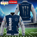 Custom Name - Dallas Cowboys Baseball Jacket For Fan