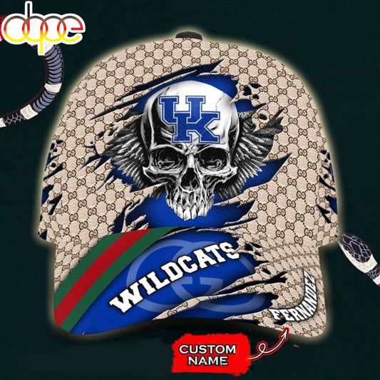 Custom Name NCAA Kentucky Wildcats Baseball Cap