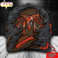 Custom Name NFL Cleveland Browns Spider Man All Over Print 3D Classic Cap