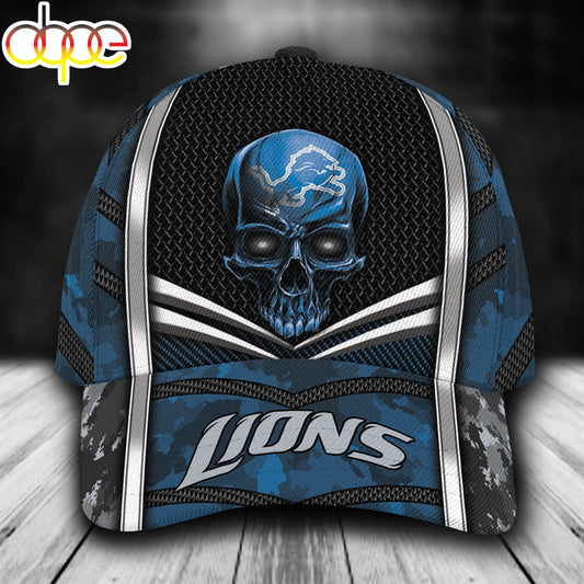 Custom Name NFL Detroit Lions Classic Cap