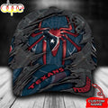 Custom Name NFL Houston Texans Spider Man All Over Print 3D Classic Cap
