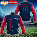Custom Name - New England Patriots Baseball Jacket For Fan