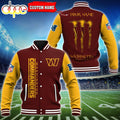 Custom Name - Washington Commanders Baseball Jacket For Fan