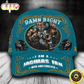 Jacksonville Jaguars Nfl Mascot Damn Right 3d Personalized Classic Cap