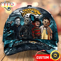 Jacksonville Jaguars  Nfl Personalized Trending Cap Mixed Horror Movie Characters