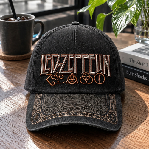 LZE Four Symbols Premium Denim Cap QH