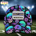 NFL Baltimore Ravens Custom Name Cap Skull