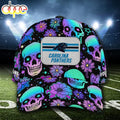 NFL Carolina Panthers Custom Name Cap Skull