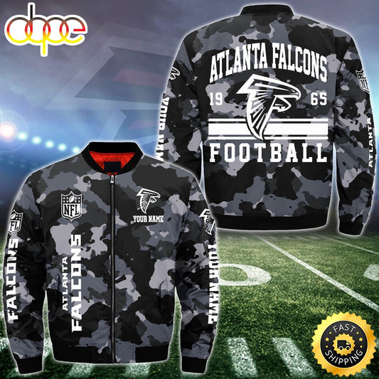 NFL Atlanta Falcons Bomber Jacket Custom Your Name