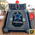 NFL Dallas Cowboys Custom Name Magic Carpet Bedding Set