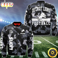 NFL Detroit Lions Bomber Jacket Custom Your Name
