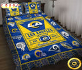 NFL Los Angeles Rams Custom Name Logo History Bedding Set