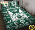 New York Jets NFL Logo History Personalized Bedding Set