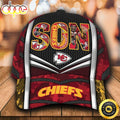 Nfl Kansas City Chiefs Son Custom Name 3d Cap