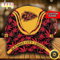 Nfl Kansas City Chiefs Weed Custom Name 3d Cap