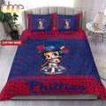 Personalized Name MLB Philadelphia Phillies Baseball Bedding Set