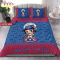 Personalized Name MLB Toronto Blue Jays Baseball Bedding Set
