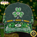 Personalized Green Bay Packers St Patrick Day All Over Print 3D Baseball Cap - Green-TPH