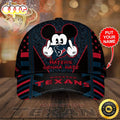 Personalized Houston Texans Mickey Mouse Hater Gonna Hate All Over Print 3D Classic Baseball CapHat