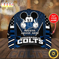 Personalized Indianapolis Colts Mickey Mouse Haters Gonna Hate All Over Print 3D Baseball Cap