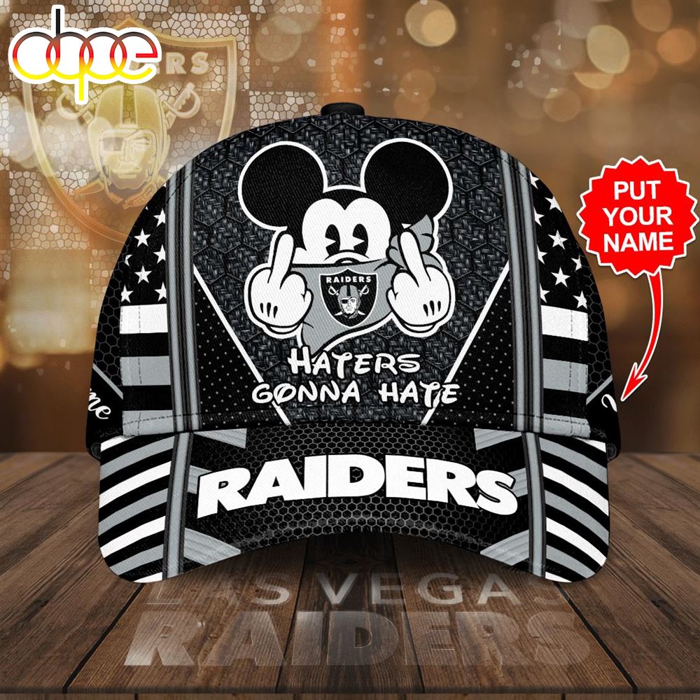 Personalized Las Vegas Raiders Football Team All Over Print 3D Baseball Cap