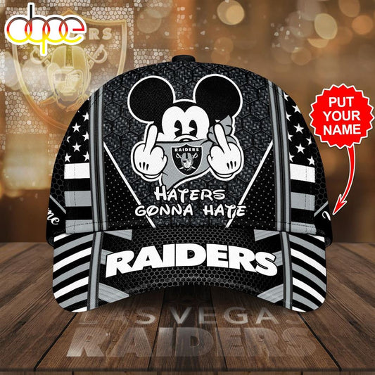 Personalized Las Vegas Raiders Football Team All Over Print 3D Baseball Cap