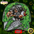 Personalized Las Vegas Raiders St Patrick's Day Mascot All Over Print 3D Classic Cap-TPH