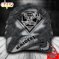 Personalized Las Vegas Raiders Superman Logo All Over Print 3D Baseball Cap