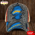 Personalized Los Angeles Chargers USA Flag All Over Print 3D Classic Cap