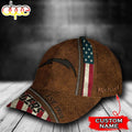 Personalized Los Angeles Chargers USA Flag Zip All Over Print 3D Baseball Cap