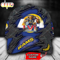 Personalized Los Angeles Rams 2023 Super Bowl Champion All Over Print 3D Classic Cap