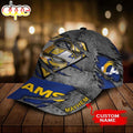 Personalized Los Angeles Rams Superman All Over Print 3D Classic Cap