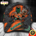 Personalized Miami Hurricanes Iron Man All Over Print 3D Classic Cap