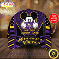 Personalized Minnesota Vikings Football Team Haters Gonna Hate Mickey All Over Print 3D Baseball Cap