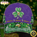 Personalized Minnesota Vikings St Patrick's Day All Over Print 3D Classic Cap-TPH