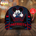 Personalized New England Patriots Mickey Mouse Haters Gonna Hate All Over Print 3D Baseball Cap