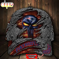 Personalized New England Patriots Skull All Over Print 3D Classic Cap