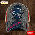 Personalized New England Patriots USA Flag All Over Print 3D Classic Cap