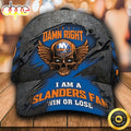 Personalized New York Islanders Damn Right Text All Over Print 3D Classic Cap